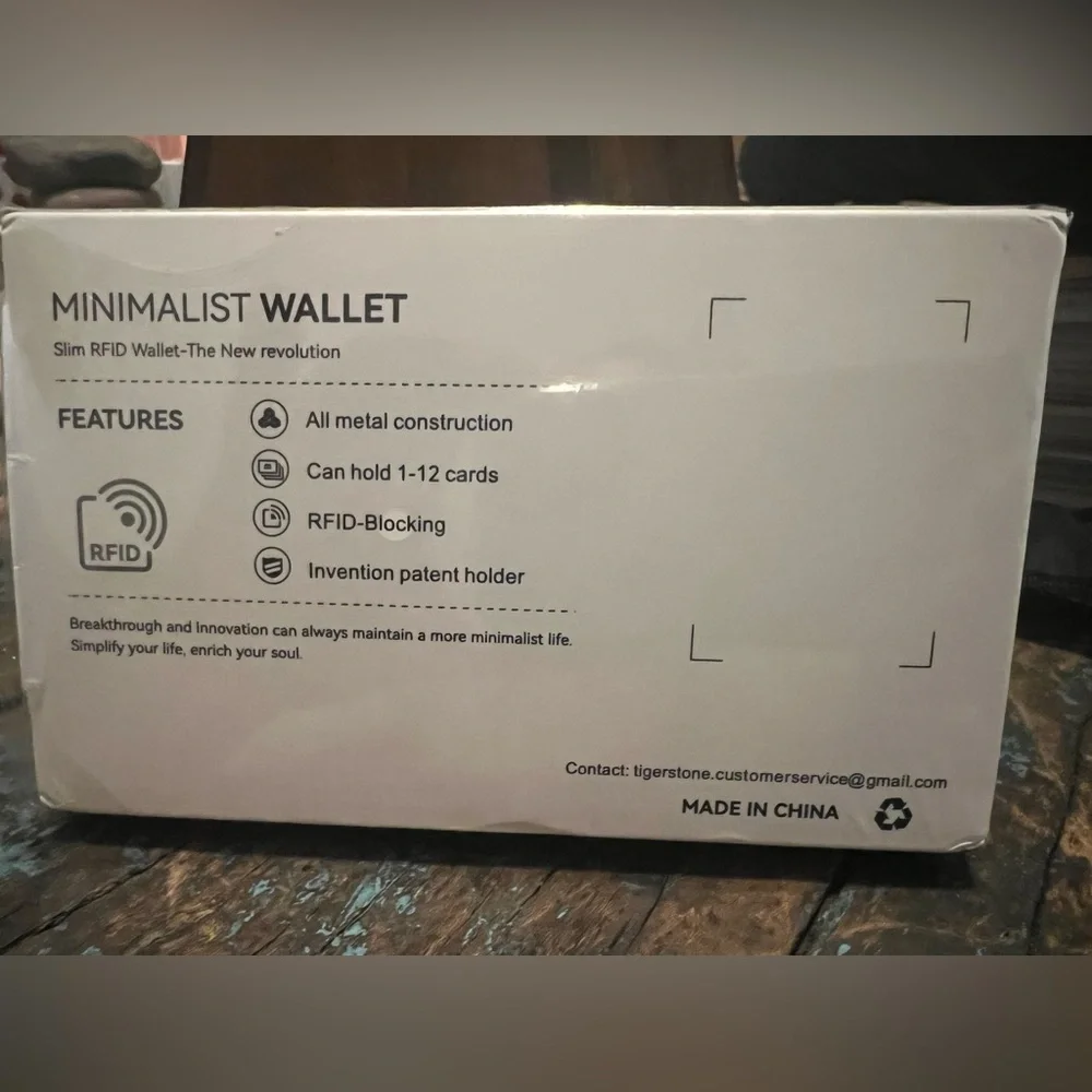 Father’s Day minimalistic wallet for men